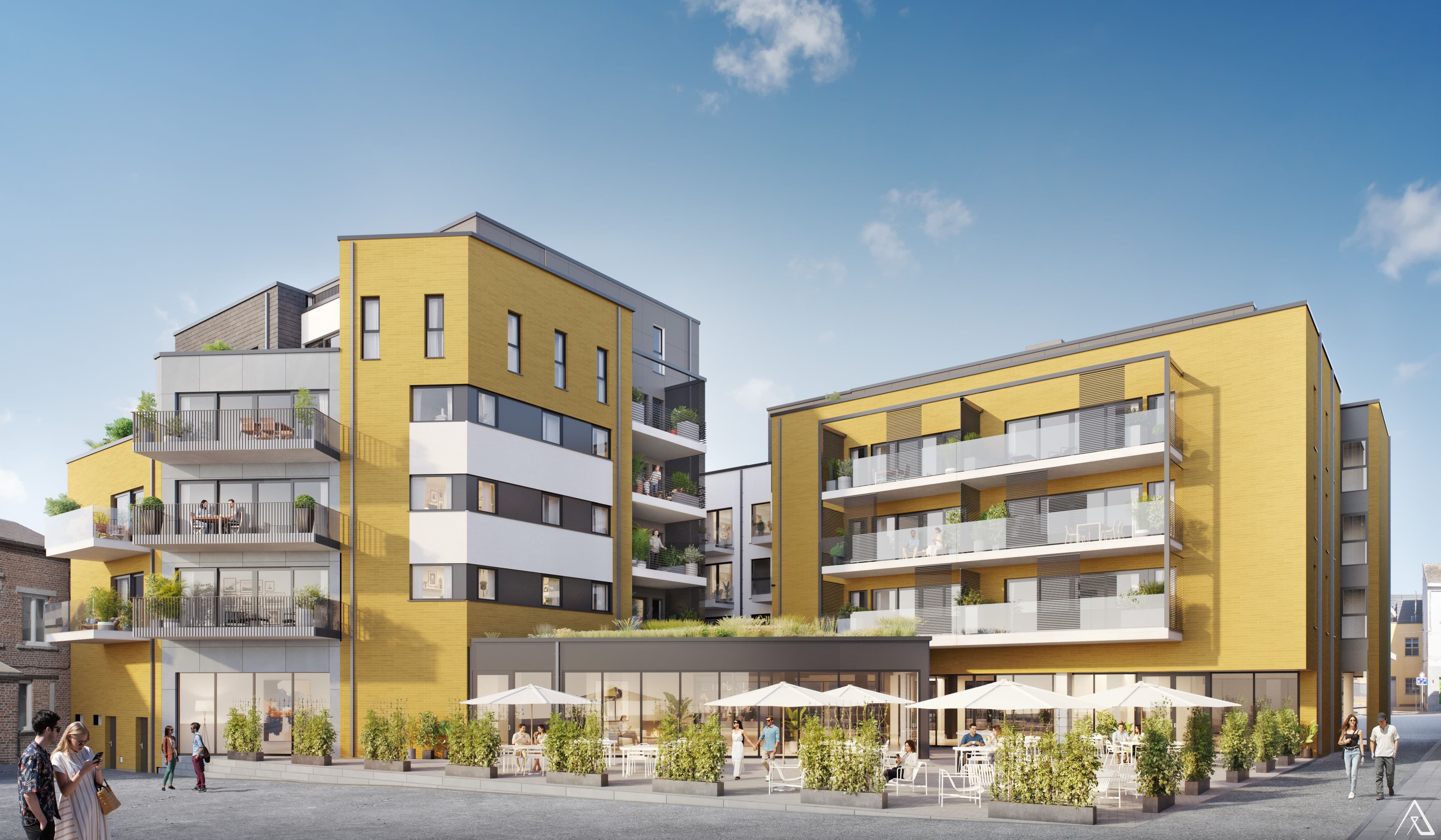 immeuble résidence saint feuillien à Fleurus
